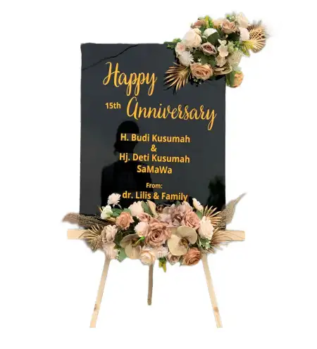 Papan Bunga Akrilik Randugong